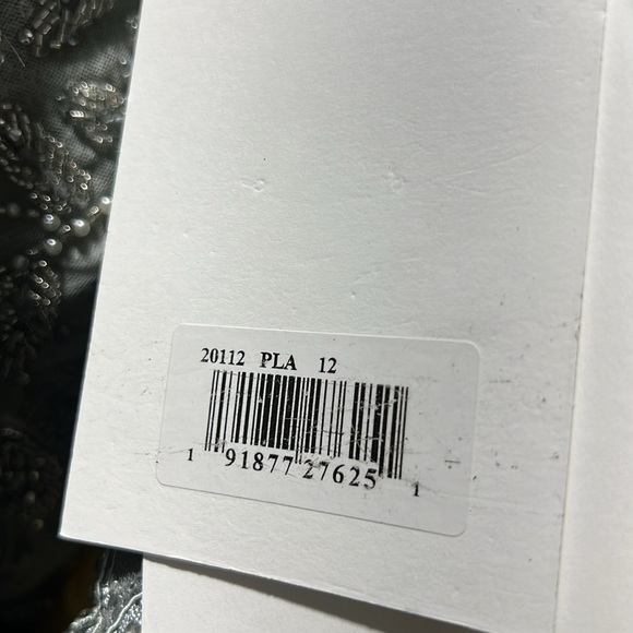 Mac Duggal 20112 NWT Beaded Lace Overskirt Dress - Picture 9 of 11